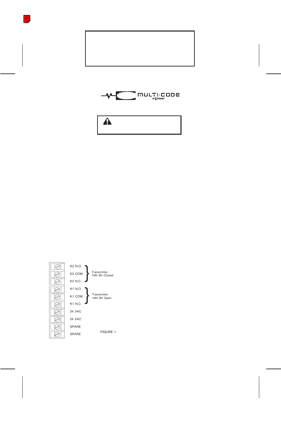 Linear 3021 2 Channel Receivers User Manual | 2 pages