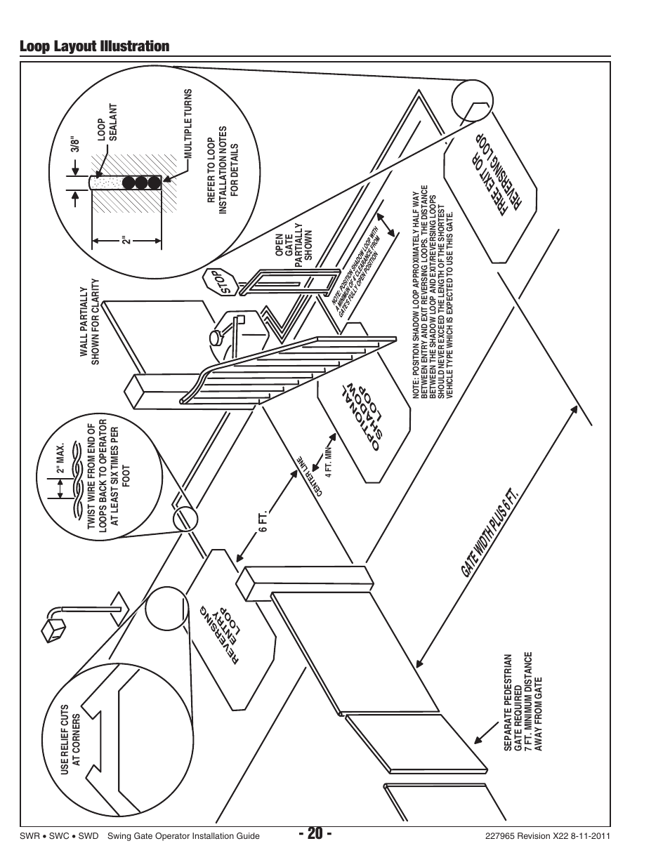 Loop layout illustration | Linear SWR User Manual | Page 22 / 34
