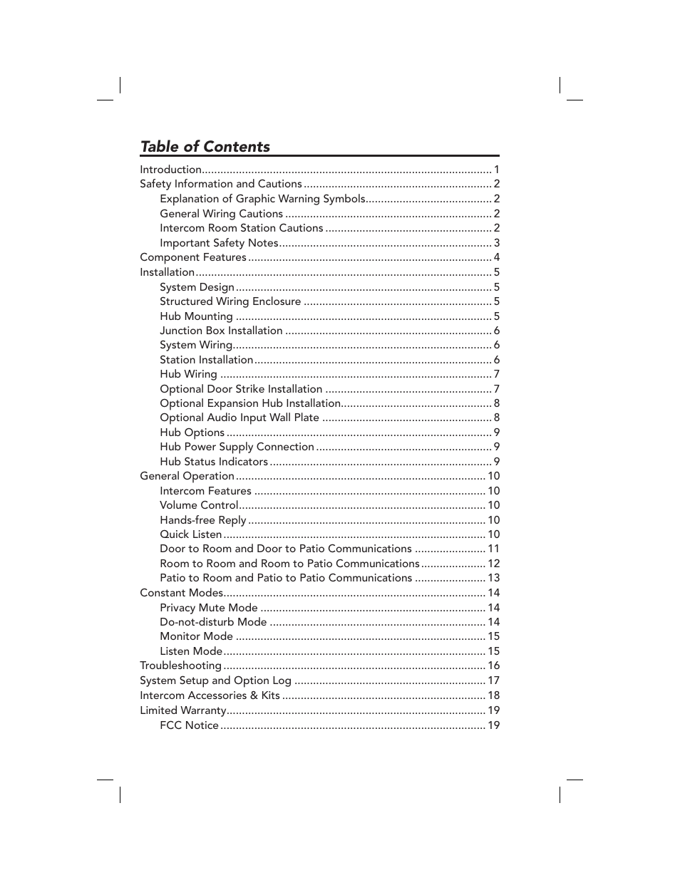 Linear M&S DMC-10RS User Manual | Page 2 / 22