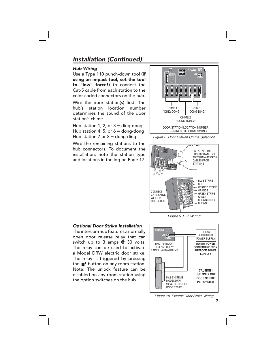 Installation (continued) | Linear M&S DMC-10RS User Manual | Page 9 / 22