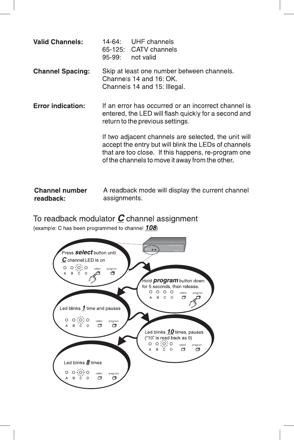 Linear CHANNEL PLUS 5435 User Manual | Page 5 / 8