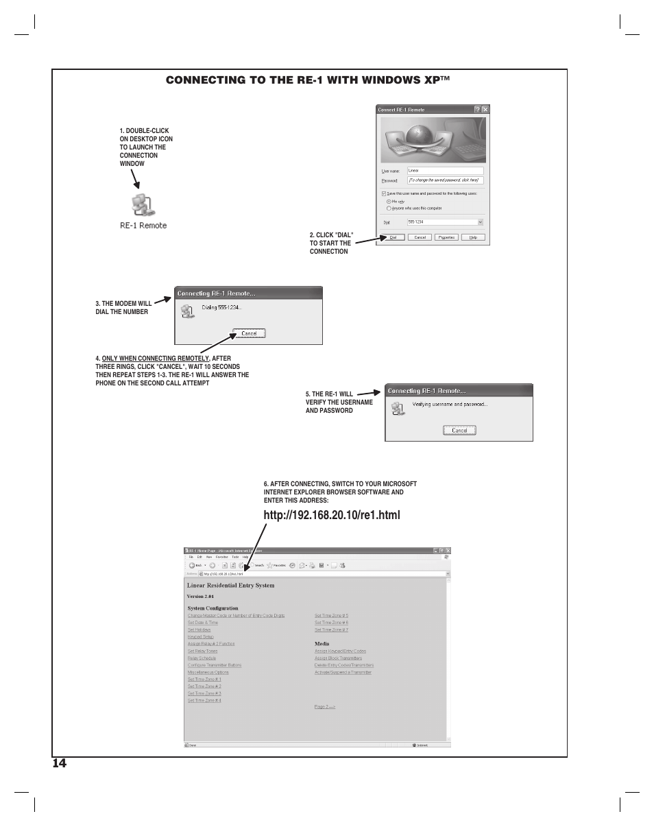 Linear RE-1 User Manual | Page 16 / 32