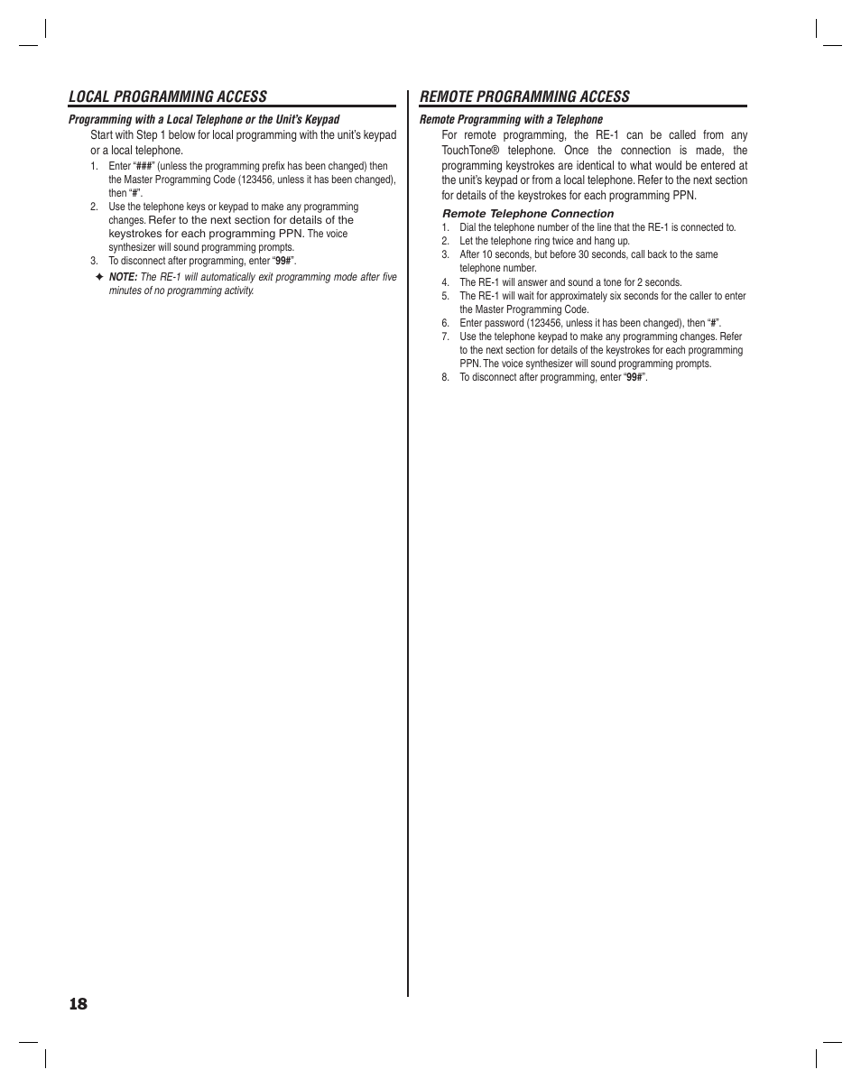 Linear RE-1 User Manual | Page 20 / 32