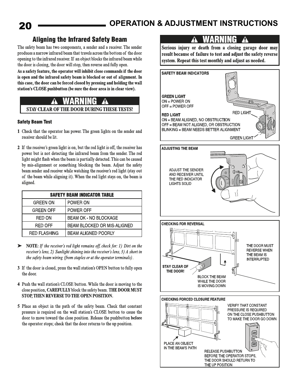 Linear J-S User Manual | Page 20 / 26