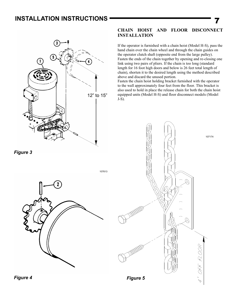 Installation instructions | Linear J-S User Manual | Page 7 / 26