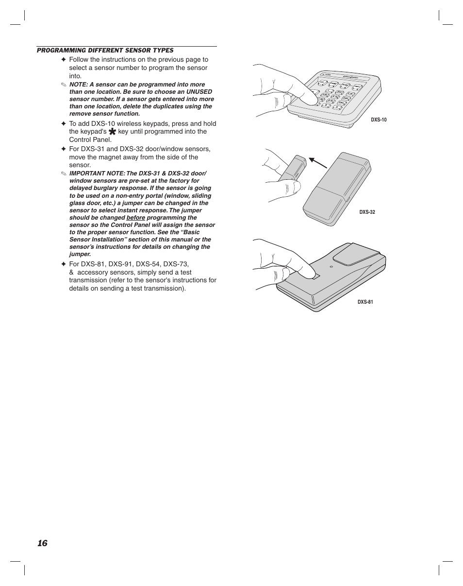 Linear DUAL 824 User Manual | Page 18 / 48