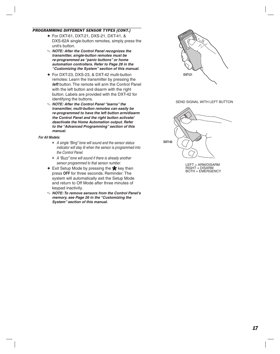 Linear DUAL 824 User Manual | Page 19 / 48