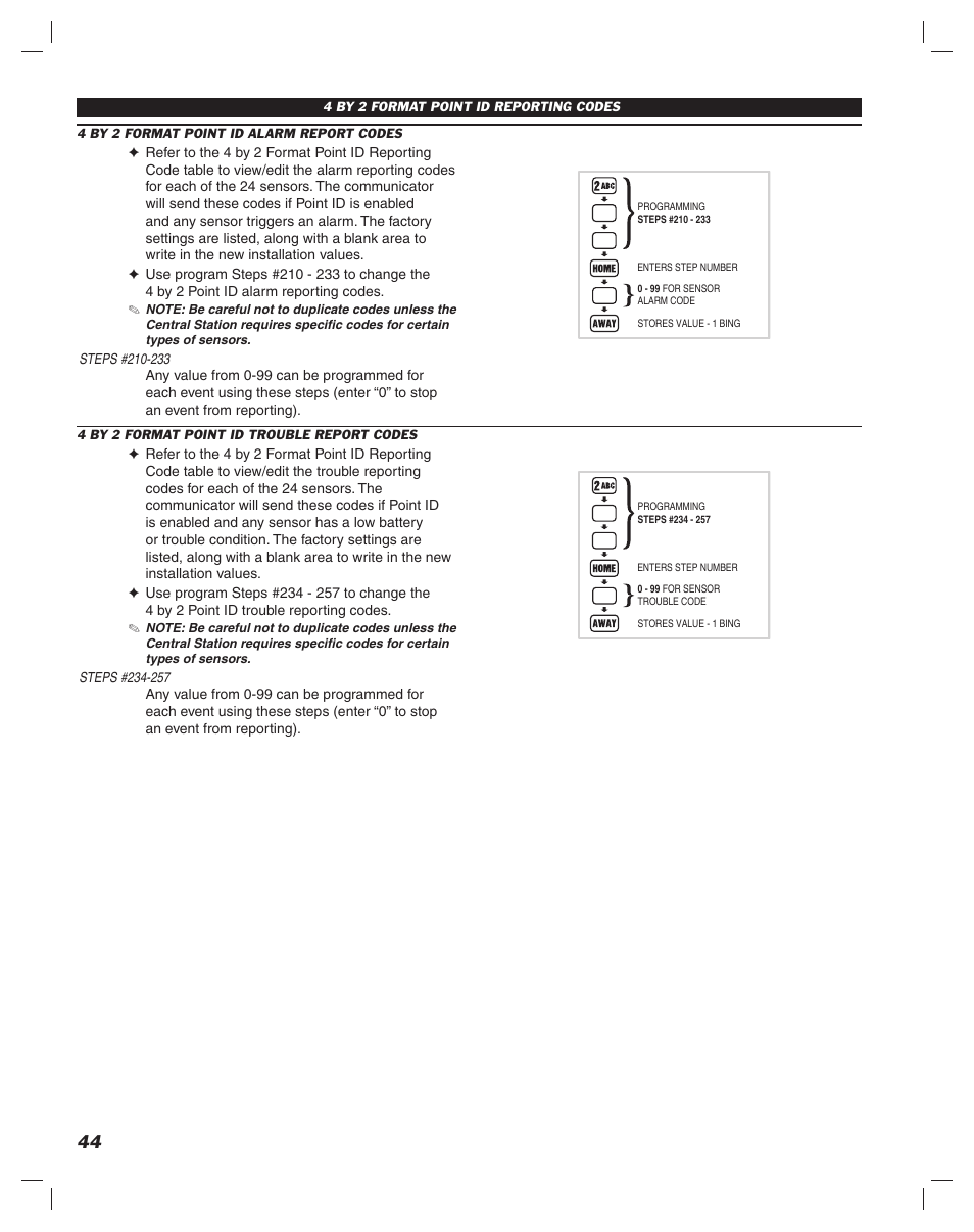 Linear DUAL 824 User Manual | Page 46 / 48
