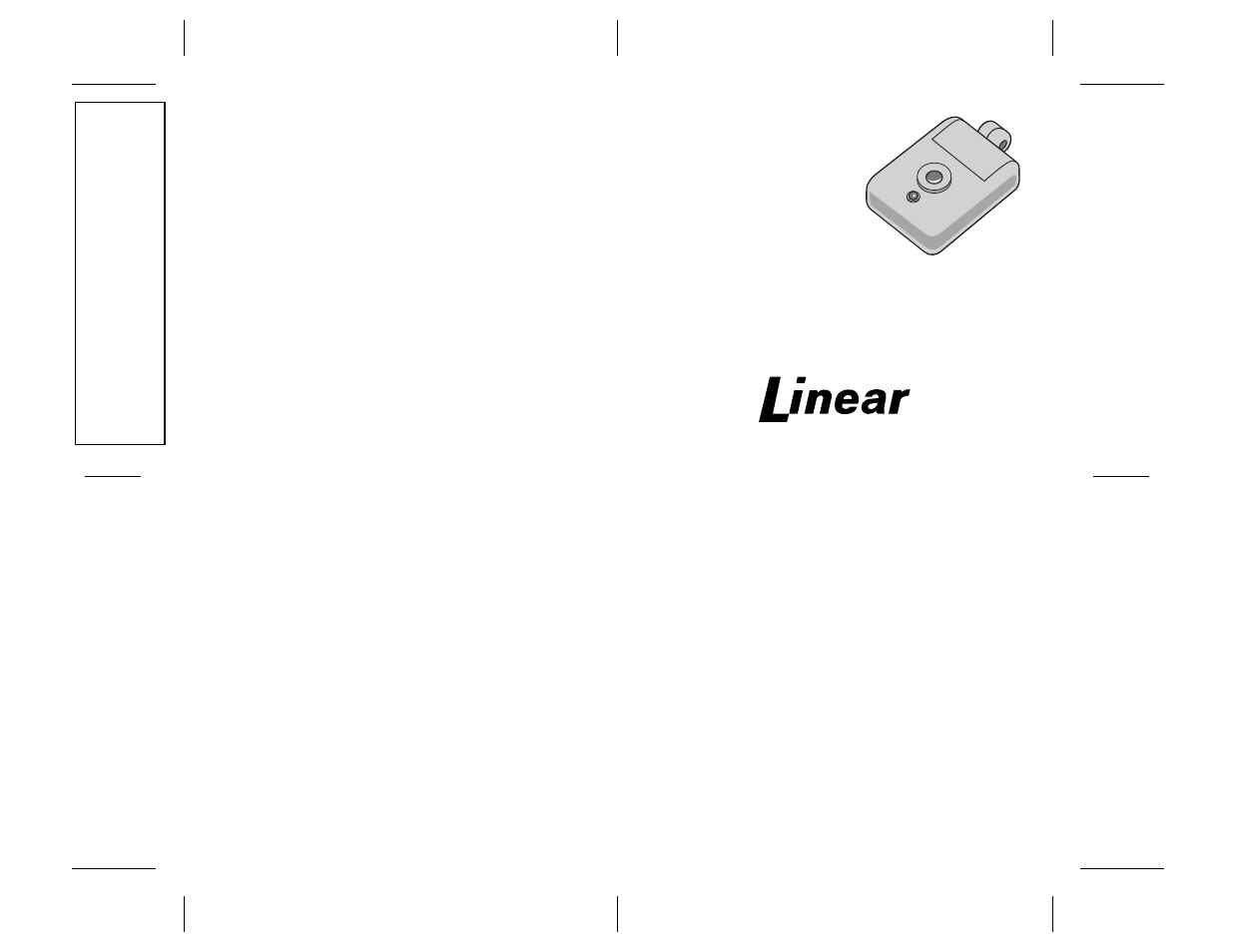 Linear LMT-1 User Manual | 2 pages