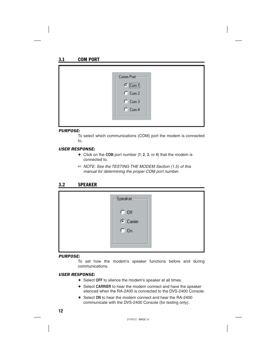 Linear REMOTE ACCESS SOFTWARE DVS-1200 User Manual | Page 14 / 48