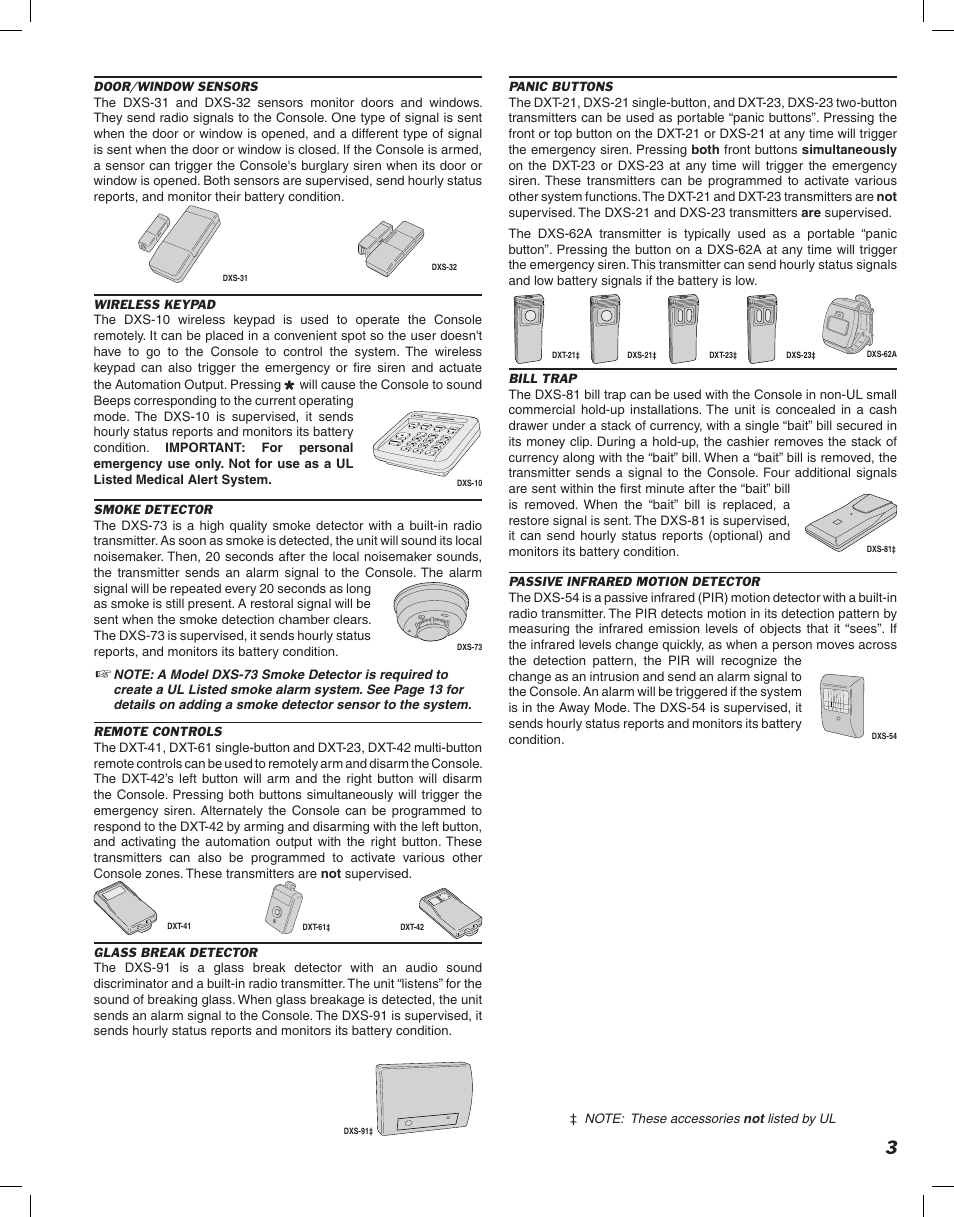 Linear DVS-1200 User Manual | Page 5 / 44