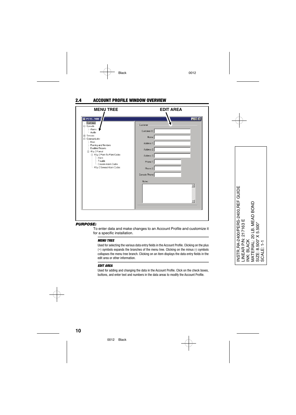 Linear PERS-2400 PERSONAL EMERGENCY REPORTING SYSTEM RA-2400 User Manual | Page 12 / 40