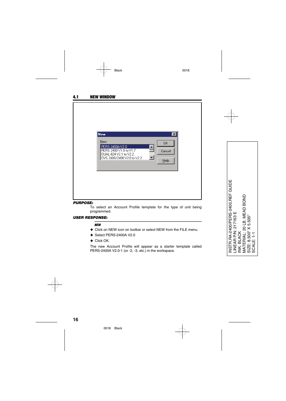 Linear PERS-2400 PERSONAL EMERGENCY REPORTING SYSTEM RA-2400 User Manual | Page 18 / 40