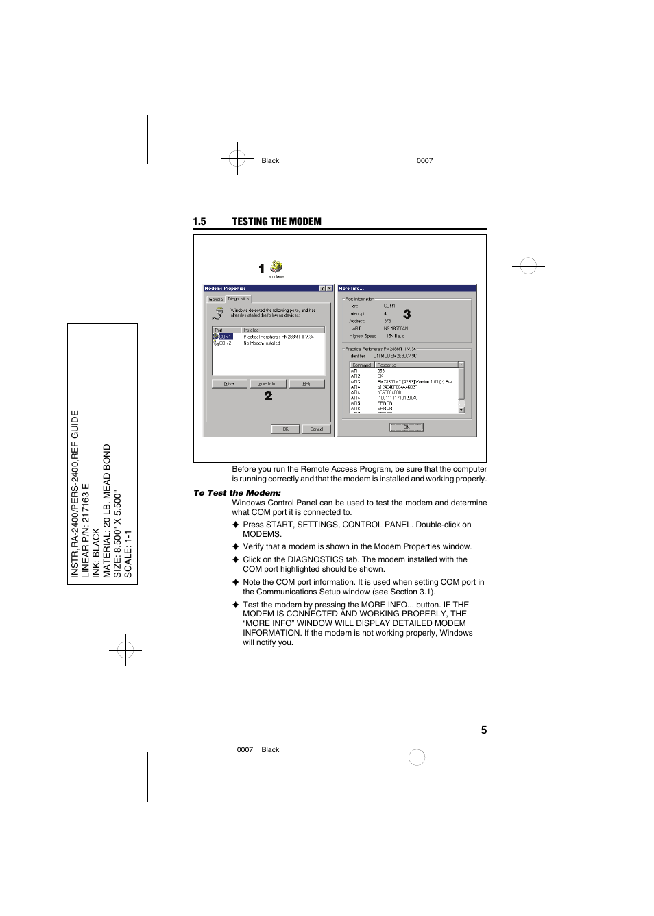 Linear PERS-2400 PERSONAL EMERGENCY REPORTING SYSTEM RA-2400 User Manual | Page 7 / 40