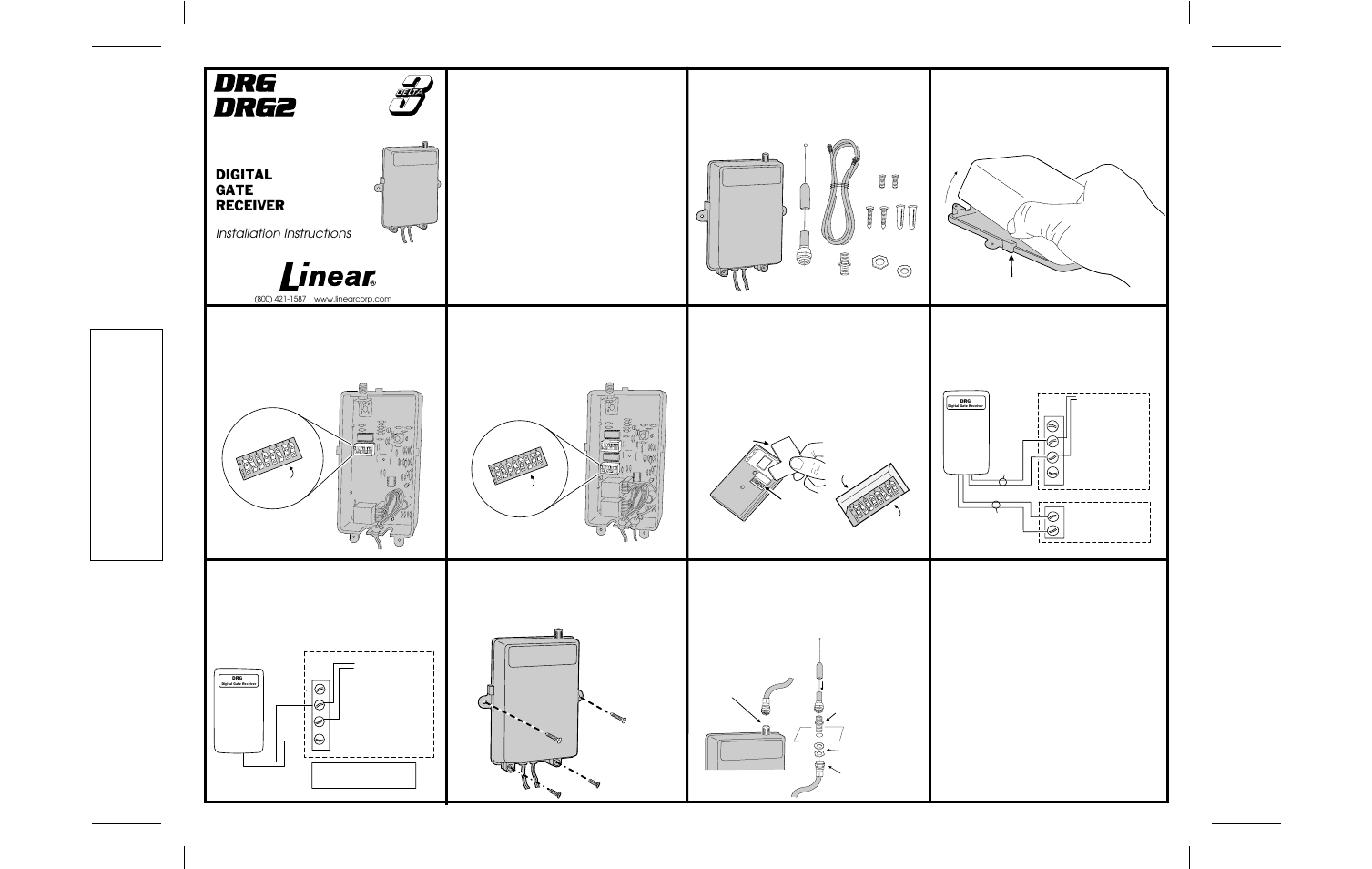 Linear DRG User Manual | 1 page