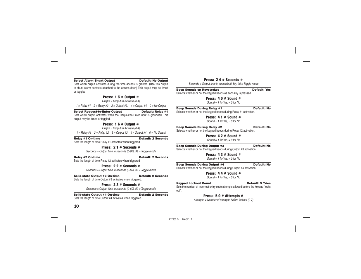 Linear AKR-1 User Manual | Page 12 / 20