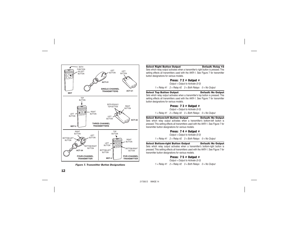 Linear AKR-1 User Manual | Page 14 / 20