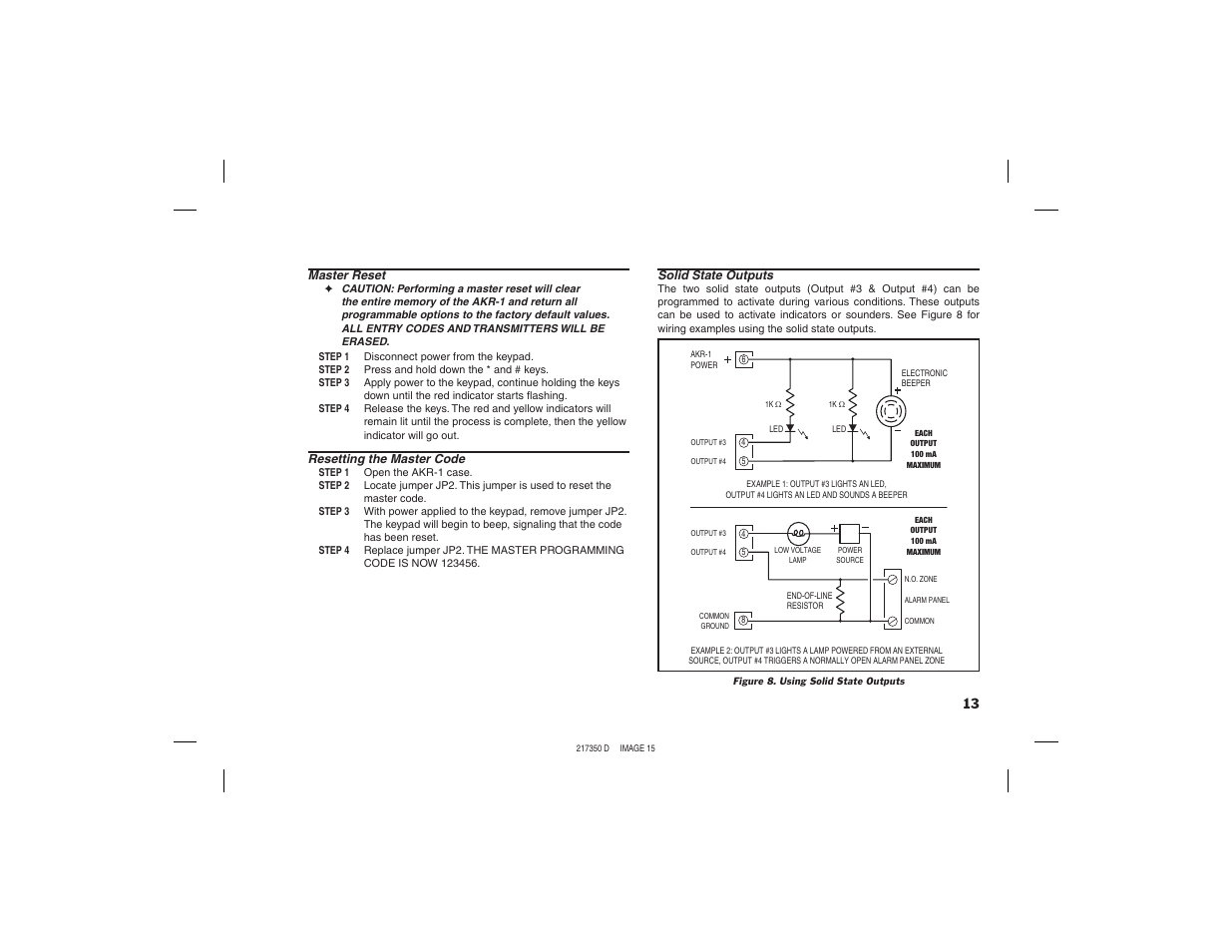 Linear AKR-1 User Manual | Page 15 / 20