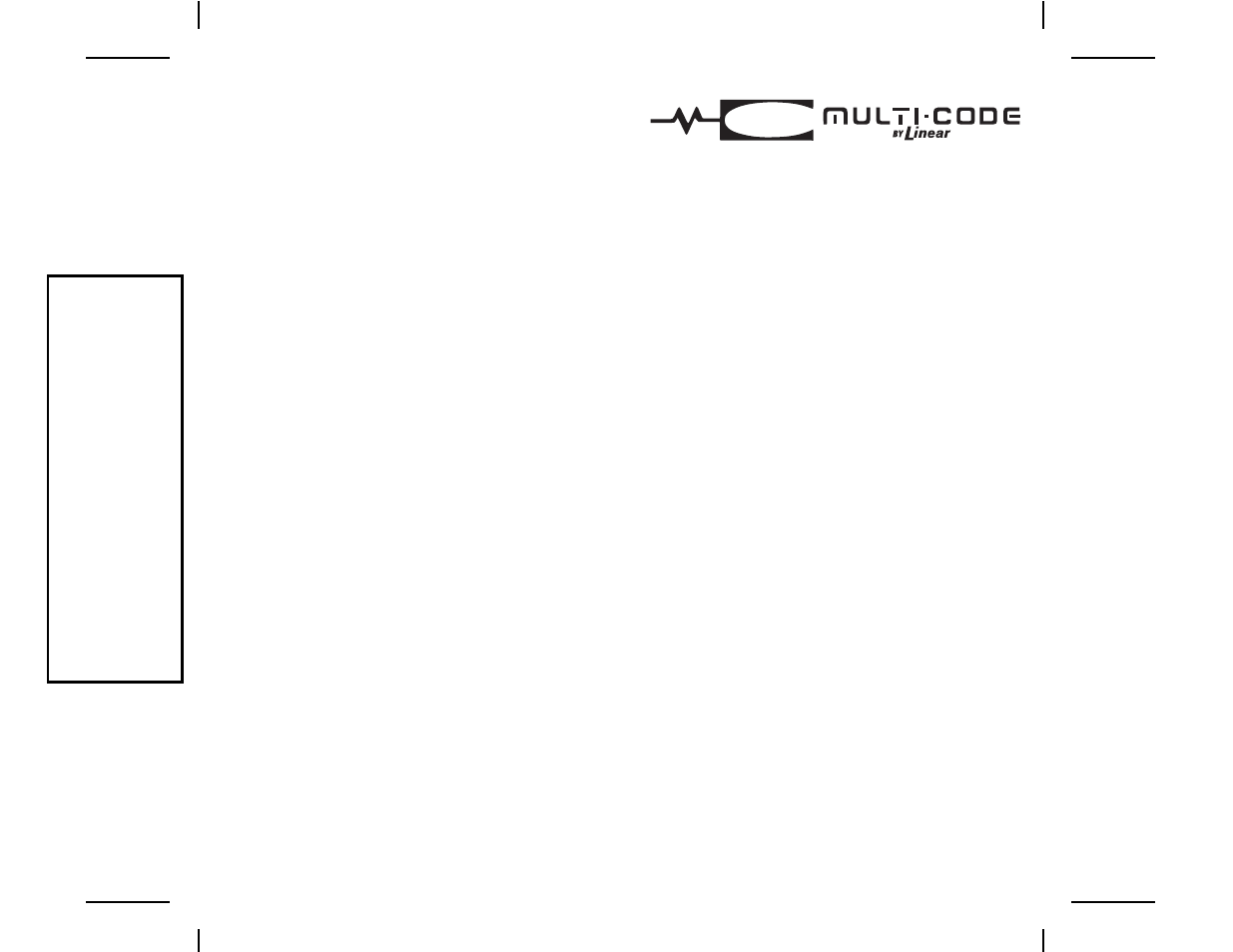 Linear 3022 User Manual | 2 pages