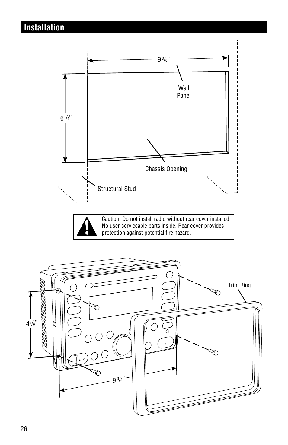 Installation | Linear RV5080 User Manual | Page 26 / 32