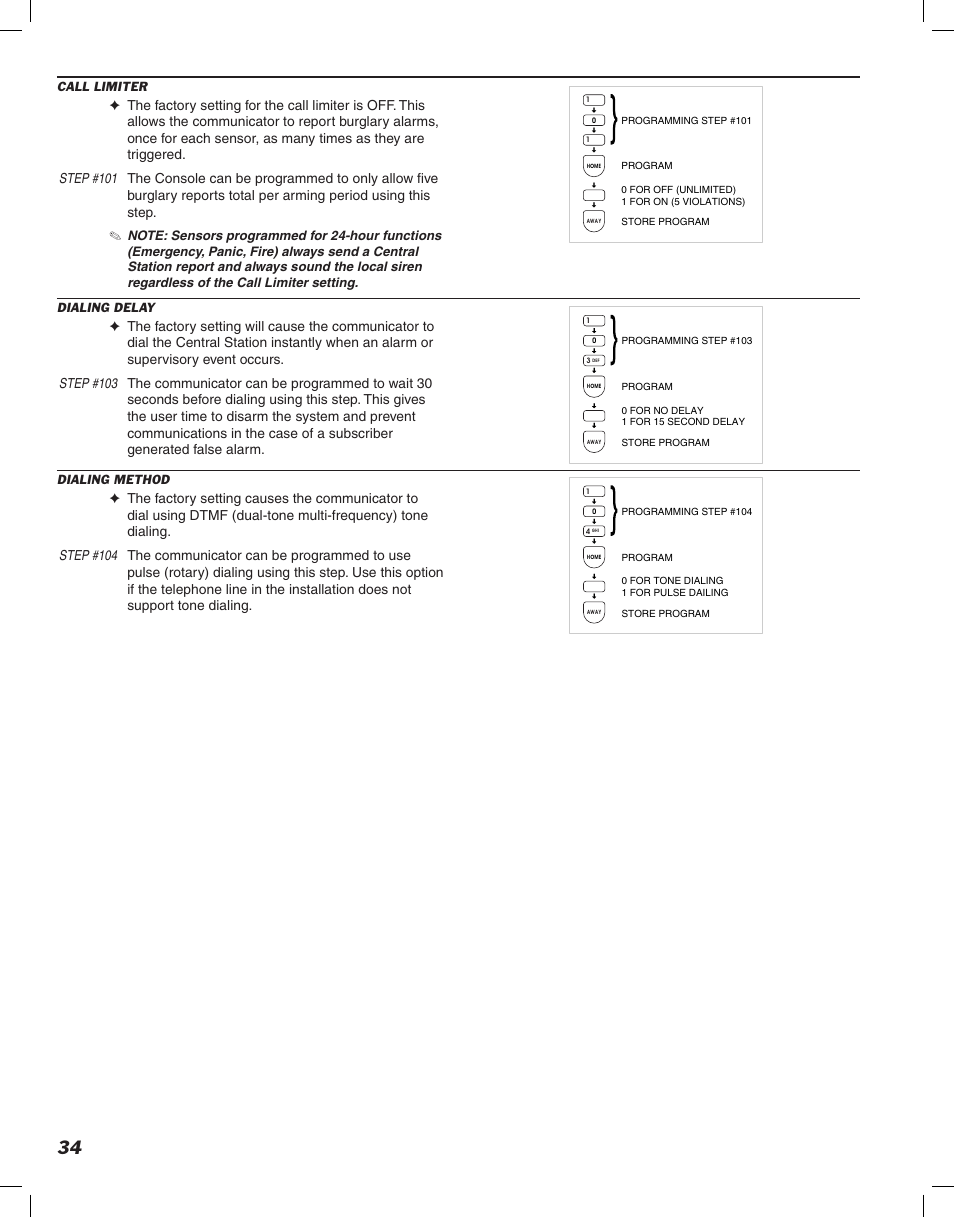 Linear DVS-2400 User Manual | Page 36 / 44