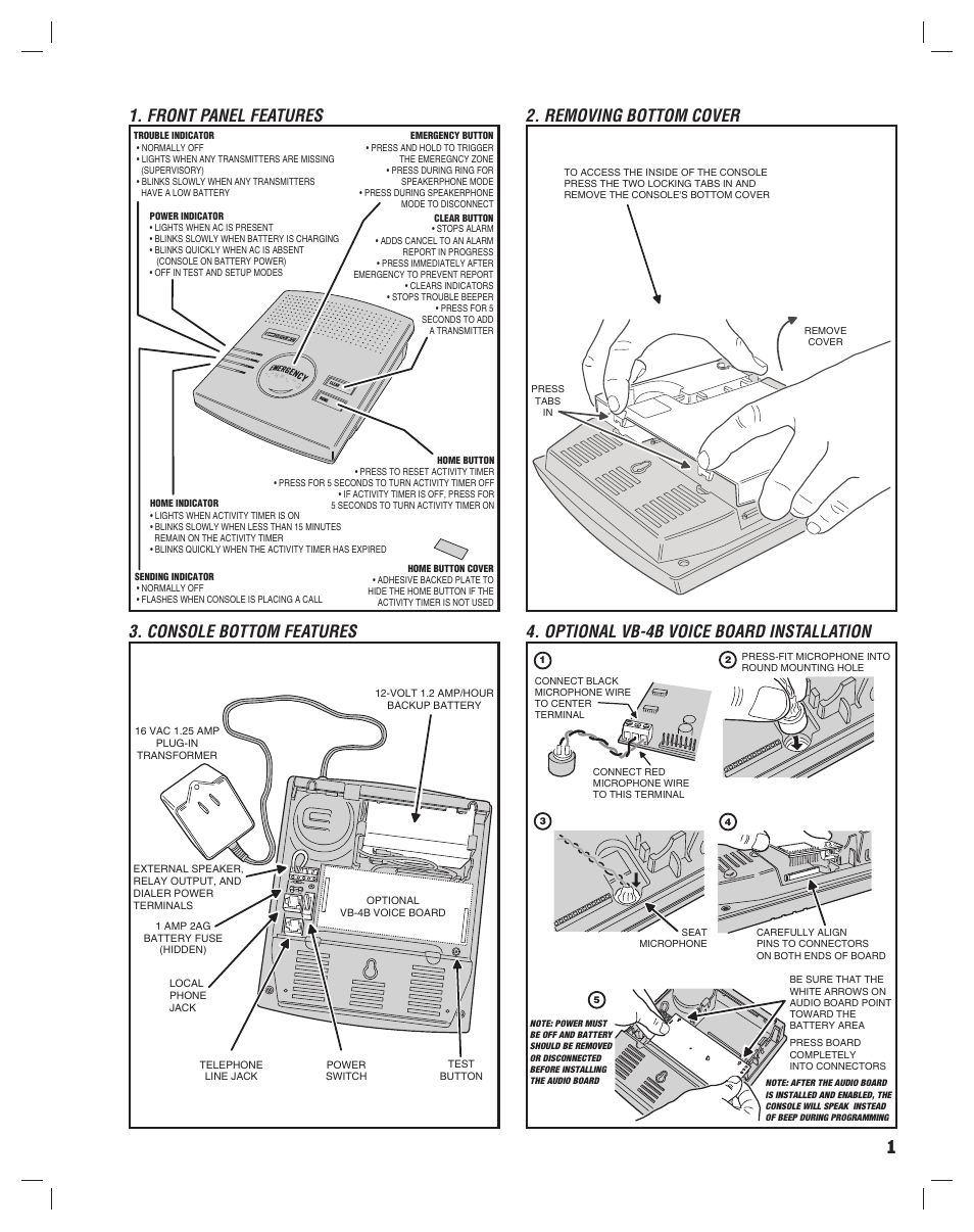 Linear PERS-2400B User Manual | Page 3 / 8