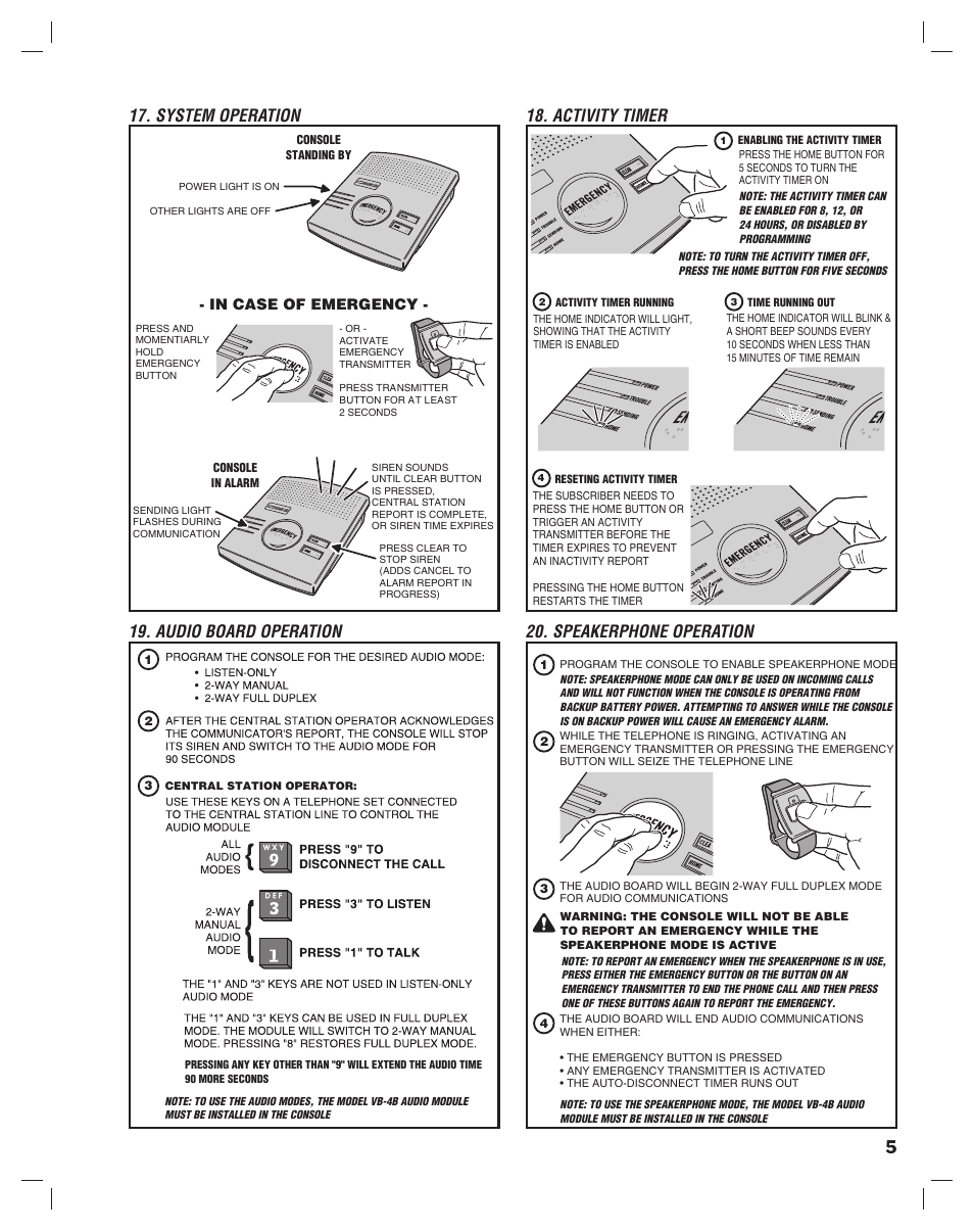 Linear PERS-2400B User Manual | Page 7 / 8