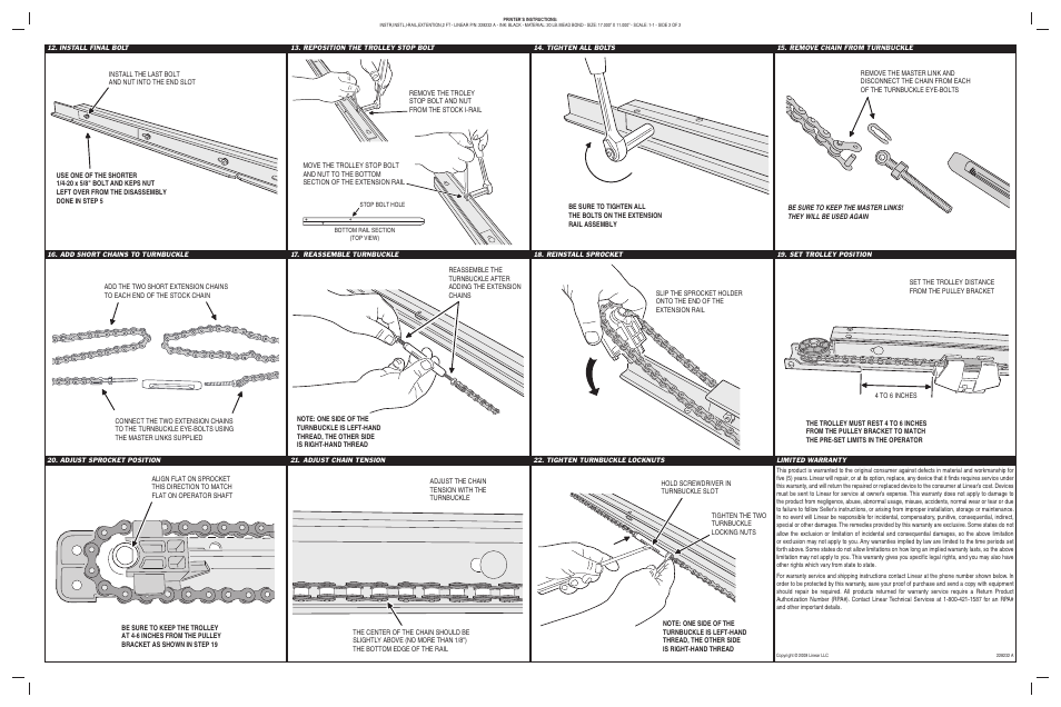 Linear HCI+2 User Manual | Page 2 / 2