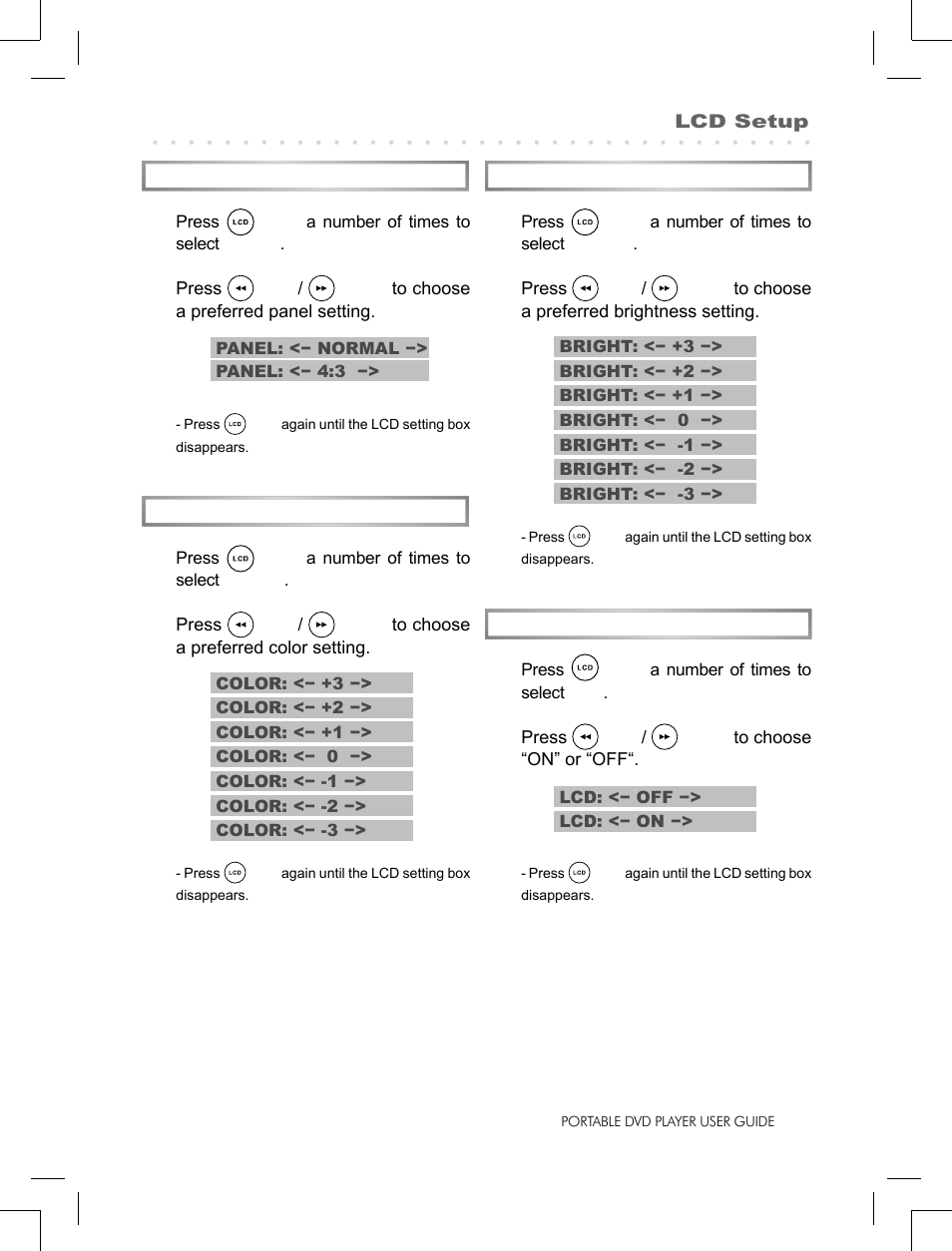 Logik LPD850 User Manual | Page 23 / 27