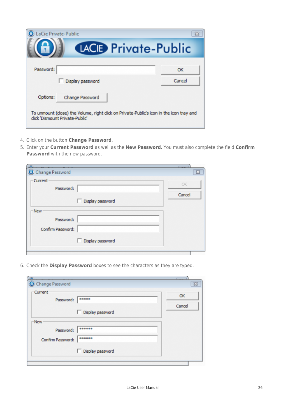 LaCie 14F User Manual | Page 26 / 54