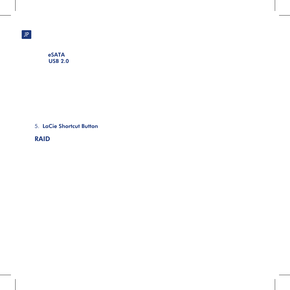 LaCie 2big dual User Manual | Page 19 / 24