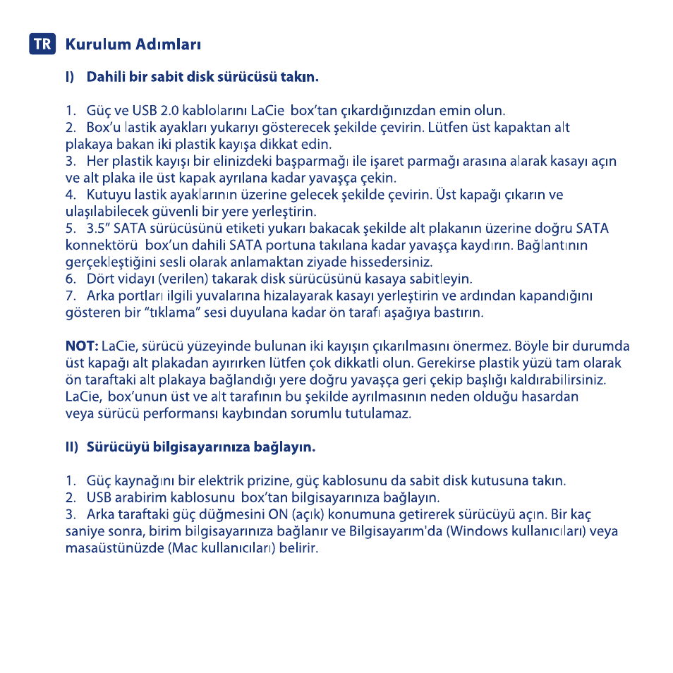 LaCie Box User Manual | Page 21 / 24