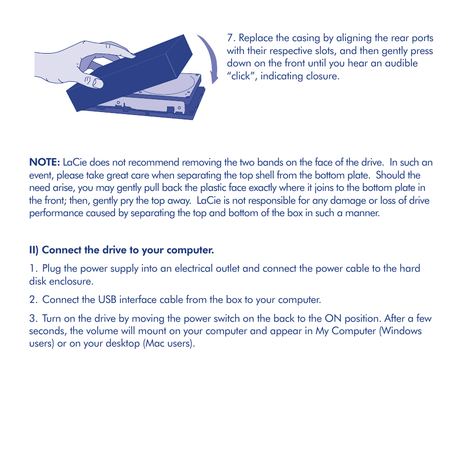 LaCie Box User Manual | Page 6 / 24