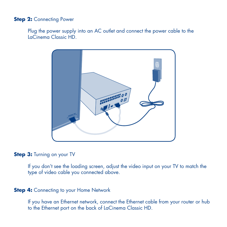 LaCie La Cinema Classic HD User Manual | Page 7 / 42