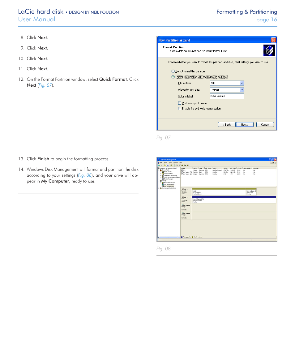 Lacie hard disk, User manual | LaCie Hard Disk Design By Neil Poulton User Manual | Page 16 / 25