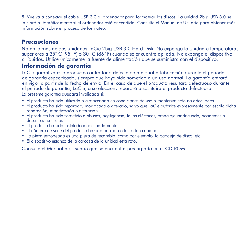 LaCie 2big USB 3.0 User Manual | Page 17 / 42