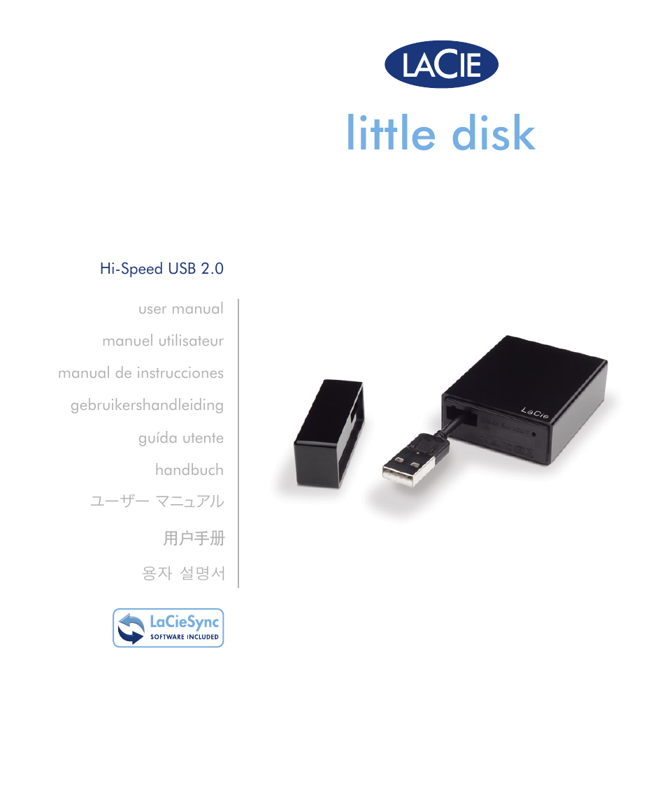 LaCie LITTLE DISK USB 2.0 User Manual | 23 pages