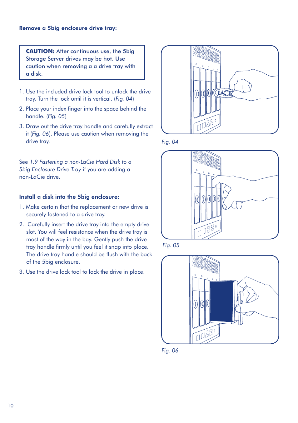 LaCie 5big Storage Server User Manual | Page 10 / 20