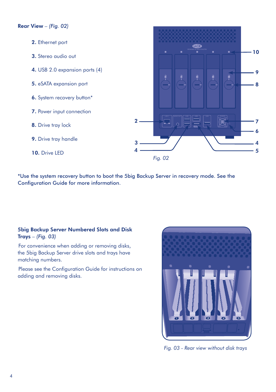 LaCie 5big Backup Server User Manual | Page 4 / 9