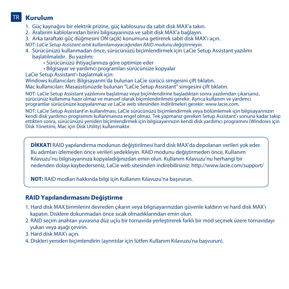 LaCie Hard Disk MAX User Manual | Page 38 / 44