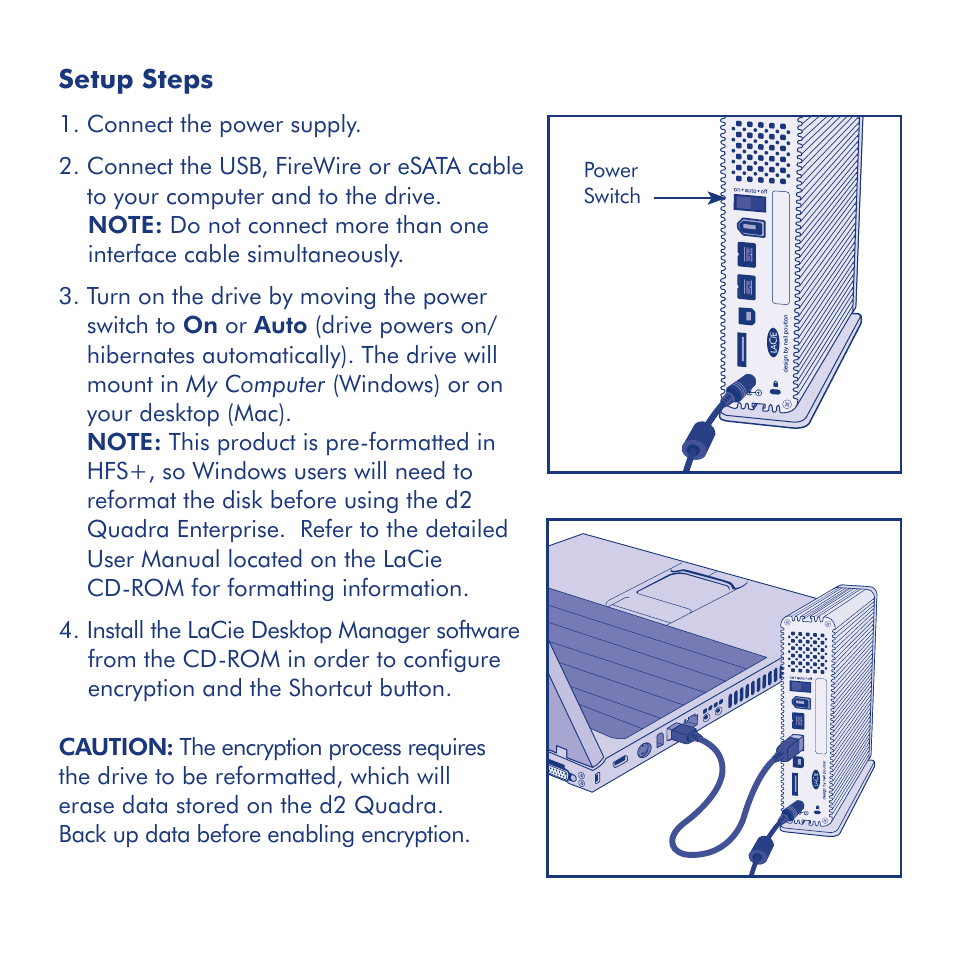 LaCie d2 Quadra User Manual | Page 5 / 24