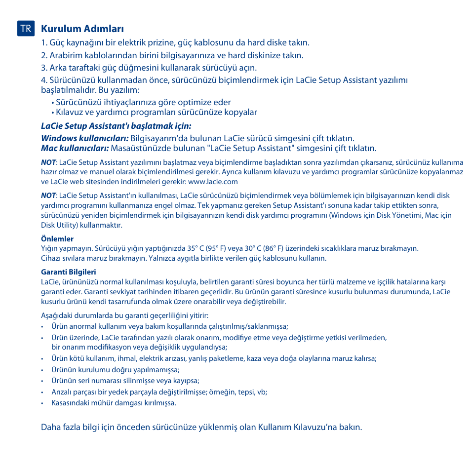 LaCie Hard Disk Quadra User Manual | Page 21 / 24