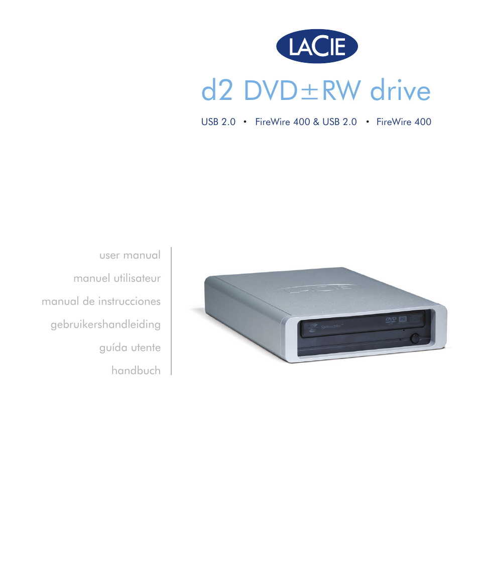 LaCie 400USB User Manual | 39 pages