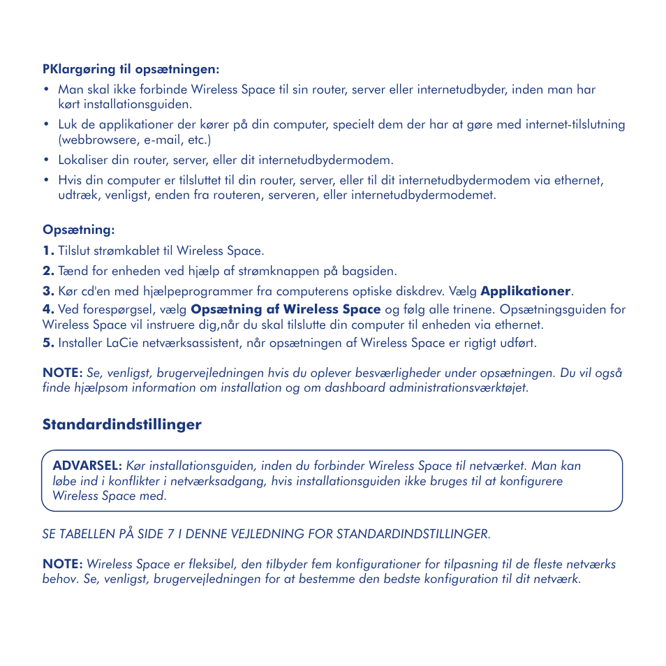Installation | LaCie Wireless Space User Manual | Page 23 / 40