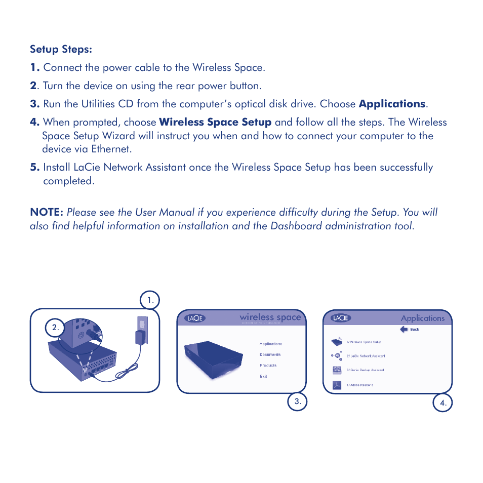 LaCie Wireless Space User Manual | Page 6 / 40