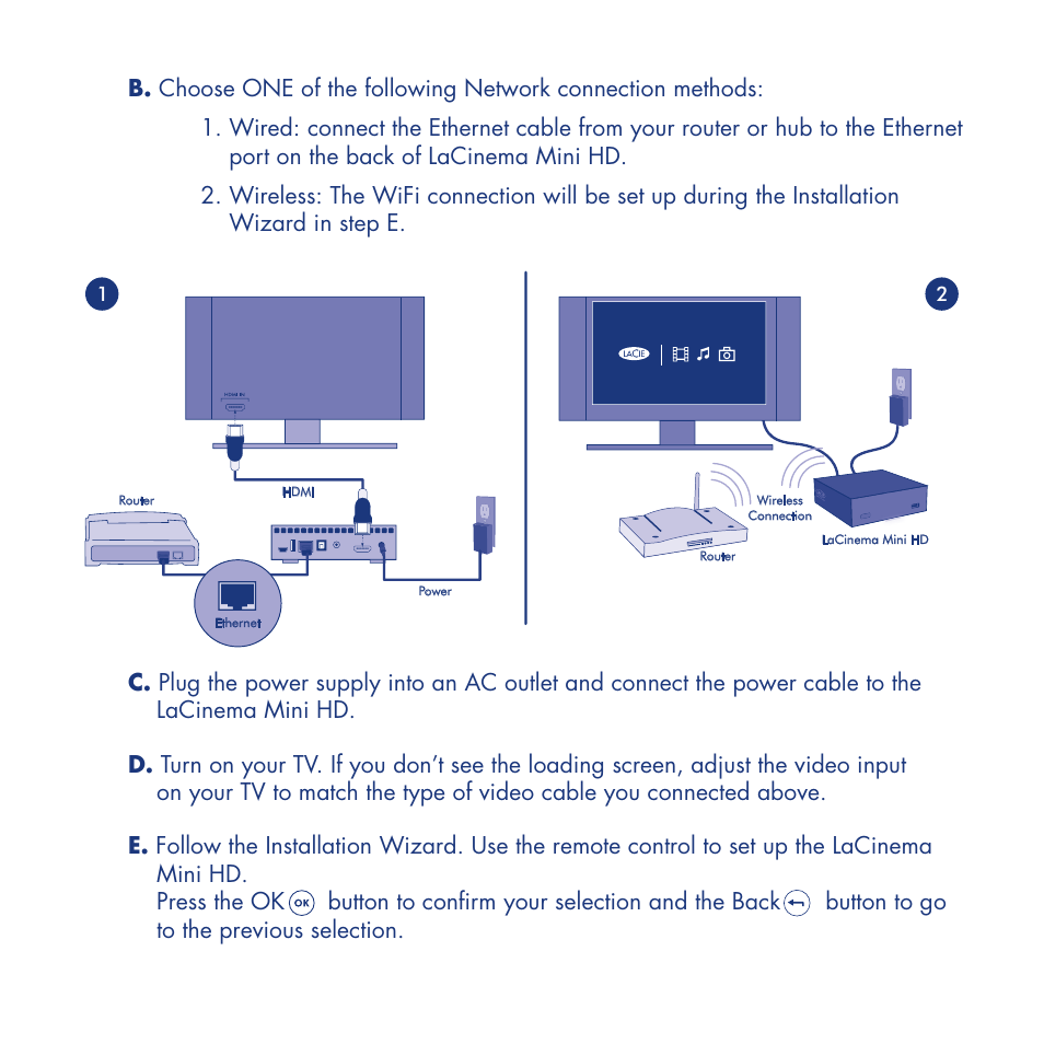 LaCie LaCinema Mini HD User Manual | Page 8 / 44