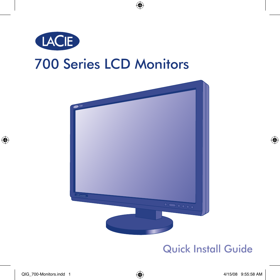 LaCie 700 User Manual | 16 pages