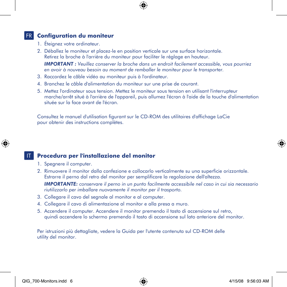 LaCie 700 User Manual | Page 6 / 16