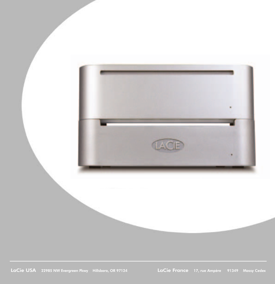 LaCie MINI COMPANION HARD DRIVE U S B 2. 0 User Manual | Page 30 / 30