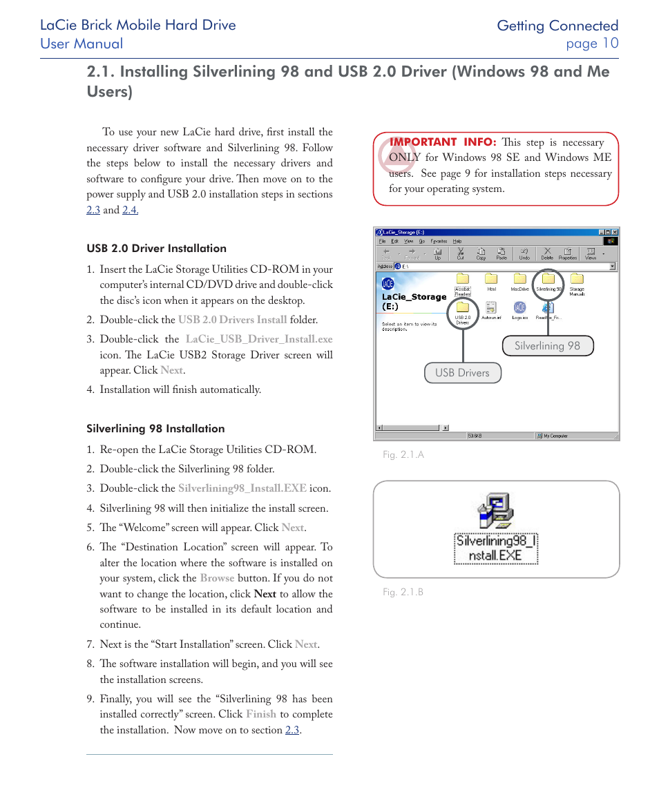 LaCie Drive User Manual | Page 10 / 28